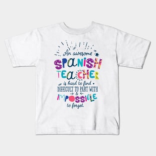 An Awesome Spanish Teacher Gift Idea - Impossible to forget Kids T-Shirt